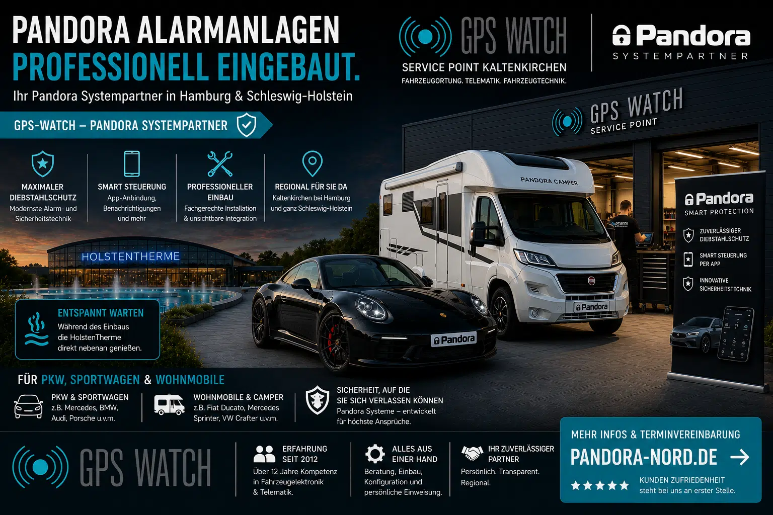 Pandora_Servicepoint_Hamburg_Schlesig-Holstein_Werkstatt_Einbai_Alarmanalage